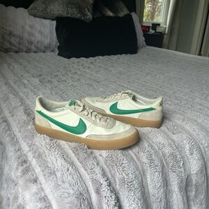 Green Nike Killshot size 9 1/2 MENS